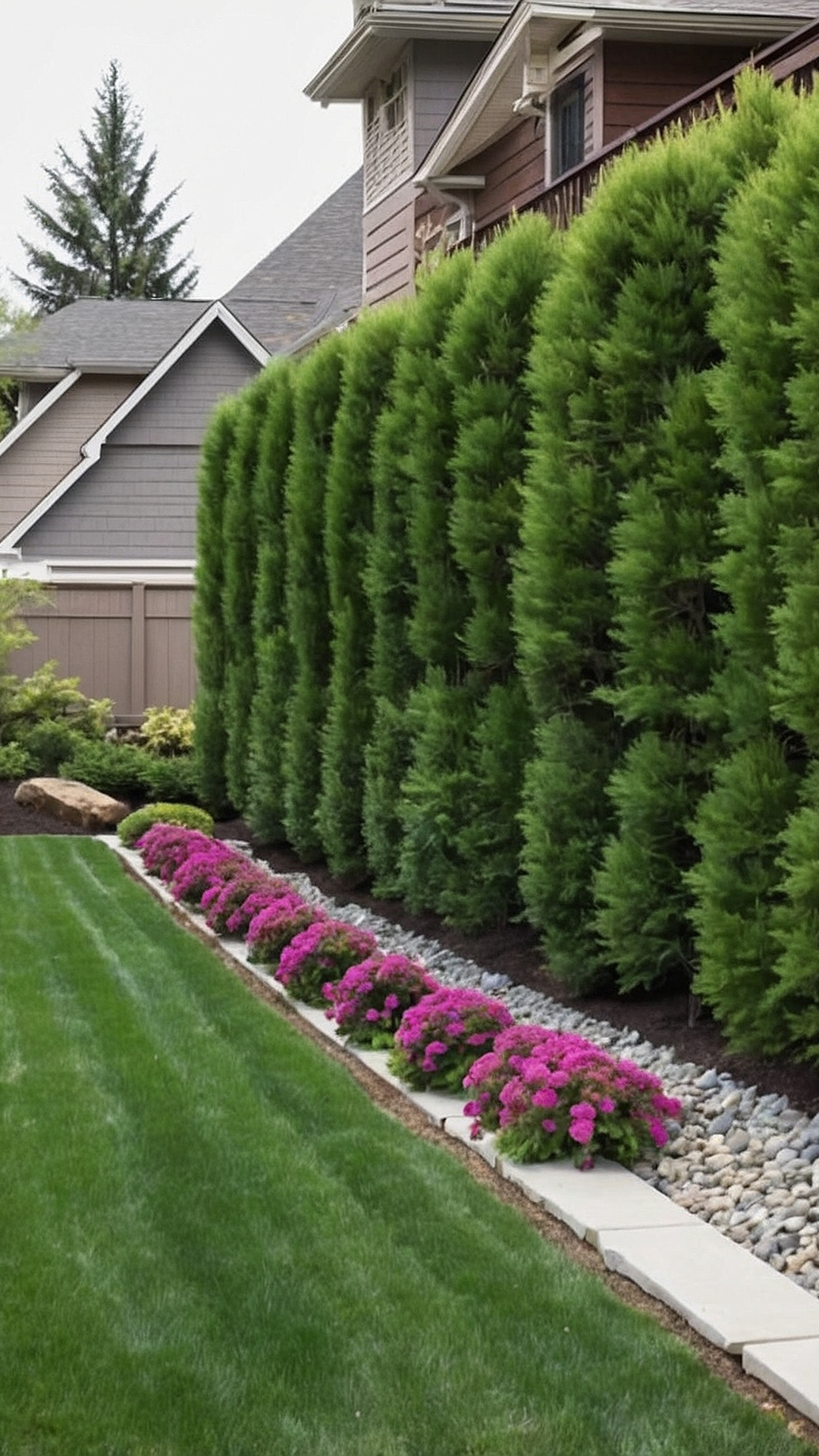 Perimeter Perfection: Stylish Fence Line Landscapes