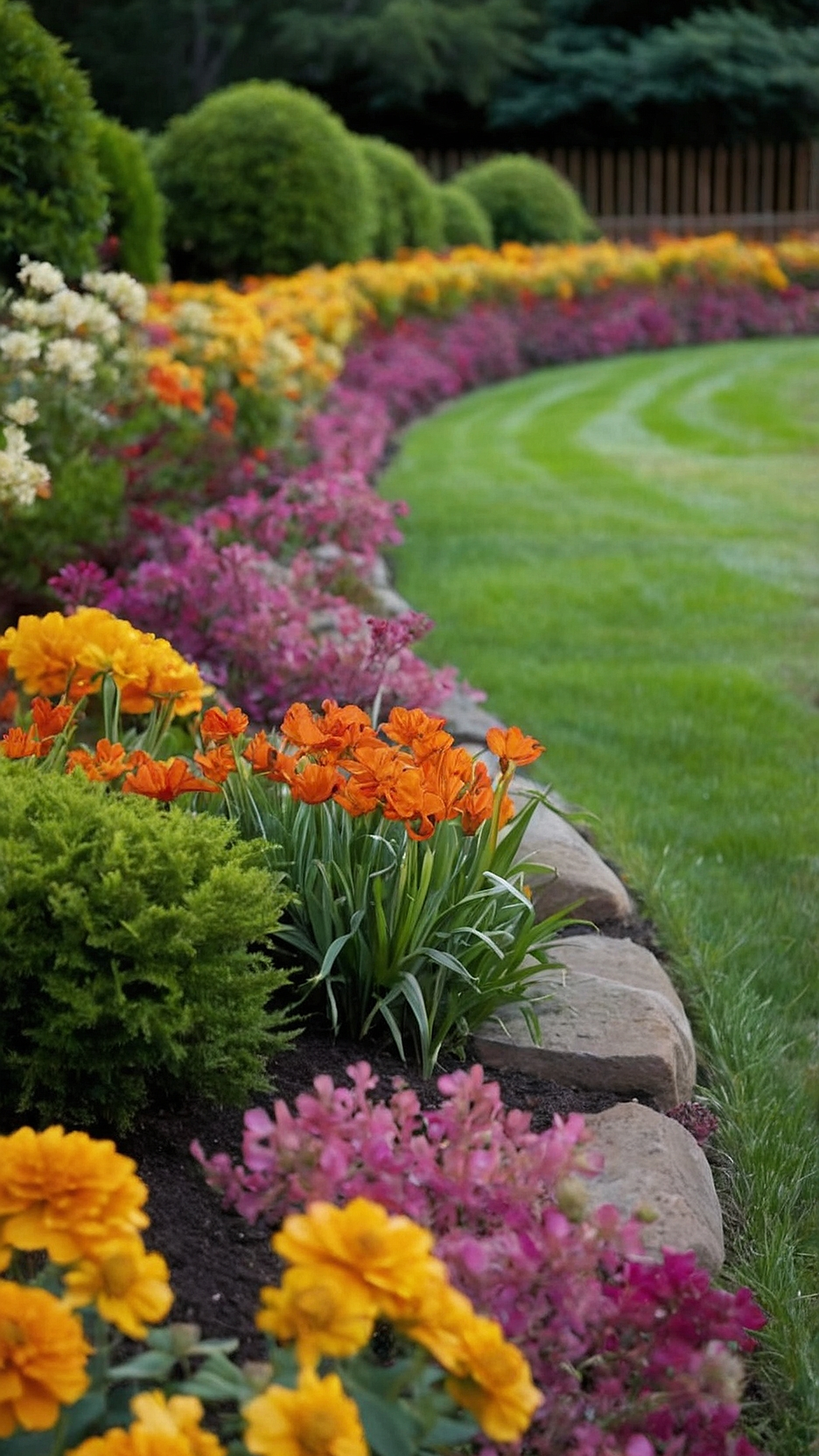 Guardian Gardens: Fence Line Greenery Showcase